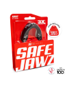 Safejawz Extro Series Mouthguard. Fun design with a moustache, double layer and perfect fit. Recommended for wrestling.