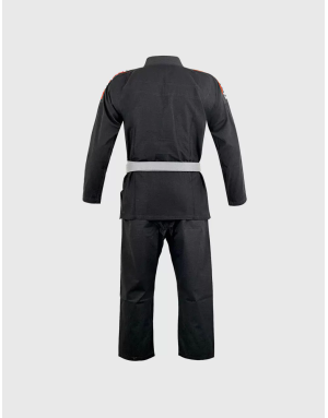 Kimono BJJ Buddha Infinity Negro + Cinturón Blanco | Il Coliseum