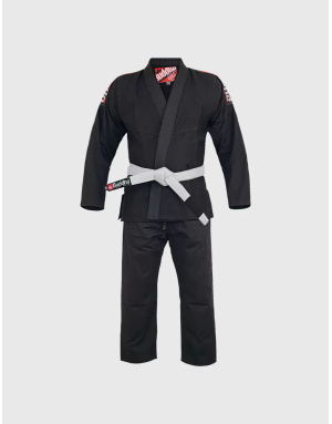 Kimono BJJ Buddha Infinity Negro + Cinturón Blanco | Il Coliseum