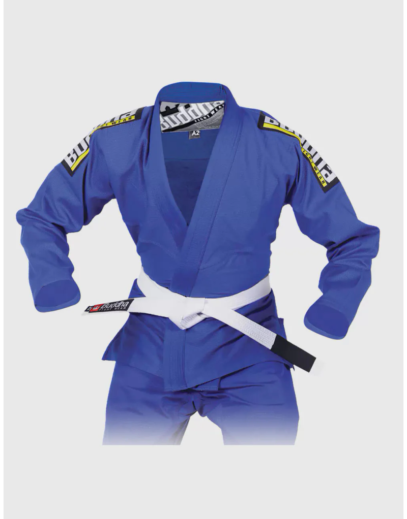 Royal Blue Buddha Infinity BJJ Kimono + White Belt | Il Coliseum