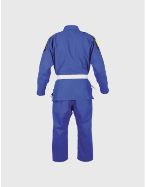 Royal Blue Buddha Infinity BJJ Kimono + White Belt | Il Coliseum